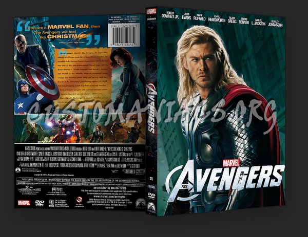 The Avengers dvd cover