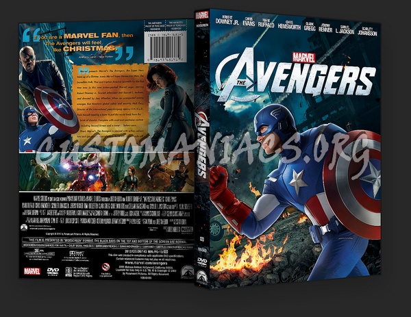 The Avengers dvd cover