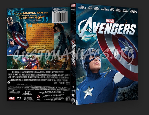 The Avengers dvd cover