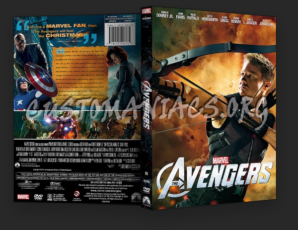 The Avengers dvd cover