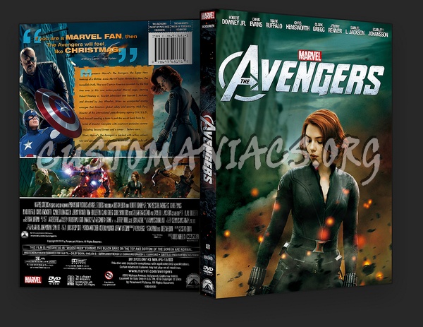 The Avengers dvd cover