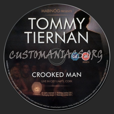 Tommy Tiernan: Crooked House dvd label