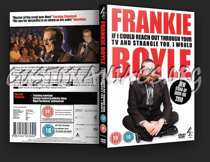 Frankie Boyle - If I Could Reach Through Your TV and Strangle You, I Would dvd cover