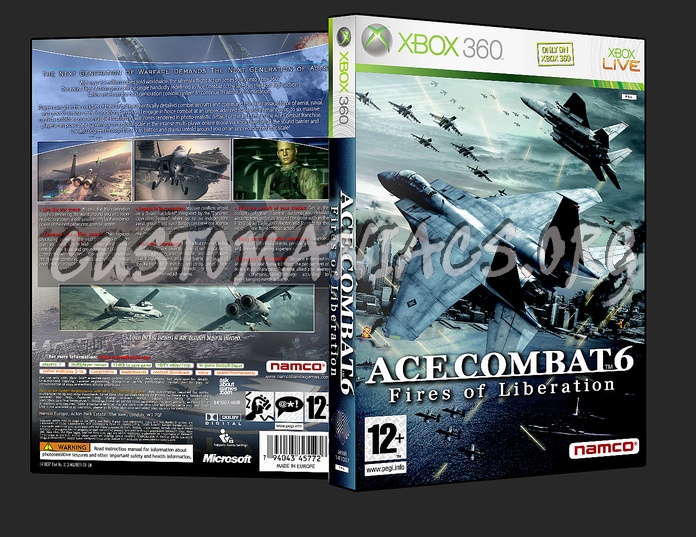 Ace Combat 6 dvd cover