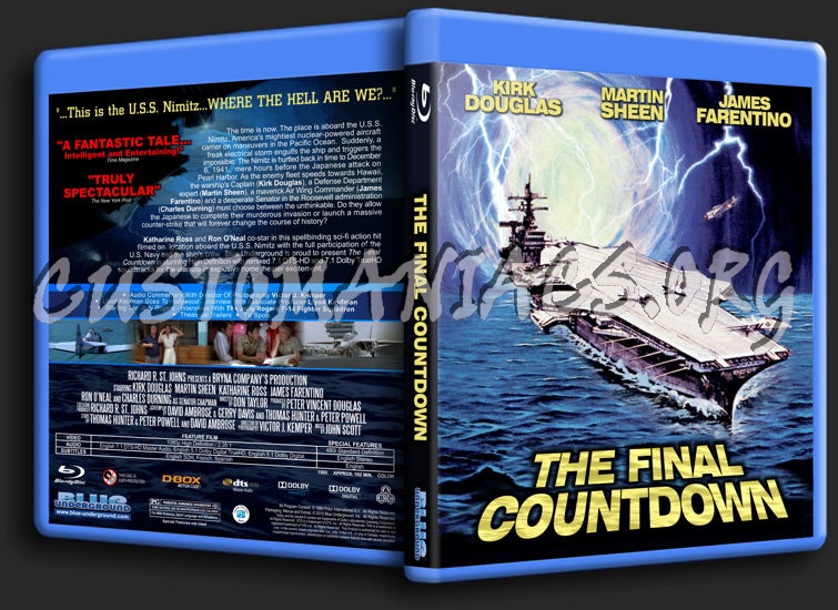 The Final Countdown blu-ray cover