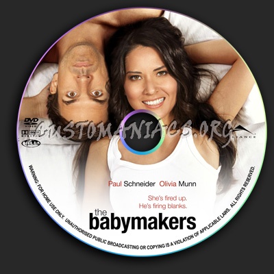 The Babymakers dvd label