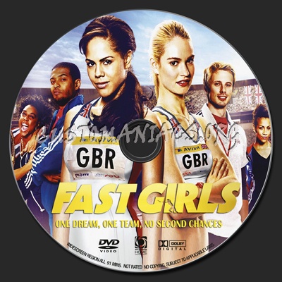 Fast Girls dvd label