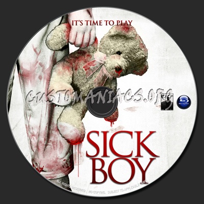 Sick Boy (2012) blu-ray label