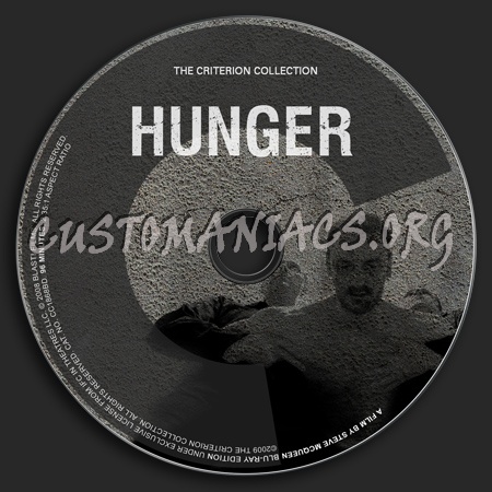 504 - Hunger dvd label