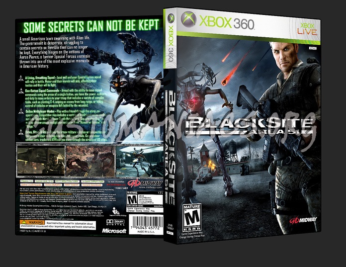 Blacksite Area 51 dvd cover