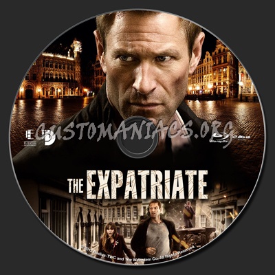 The Expatriate blu-ray label