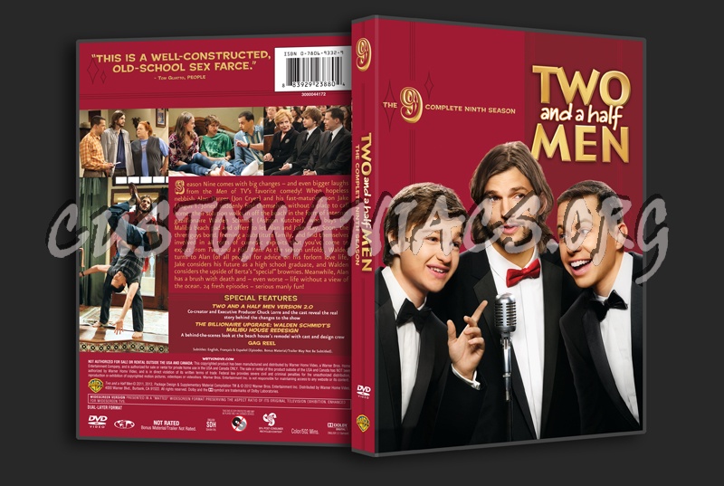 Two and a Half Men Season 9 dvd cover