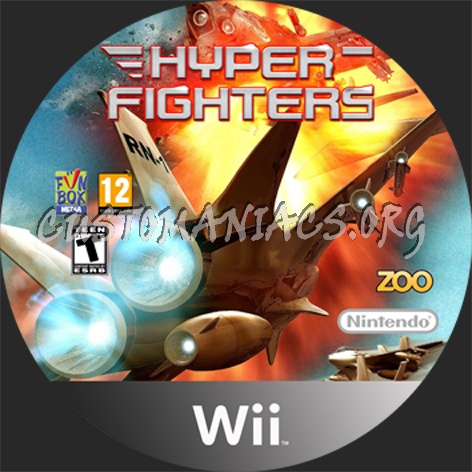 Hyper Fighters dvd label