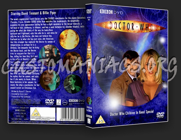 Doctor Who: Children In Need  Special dvd cover