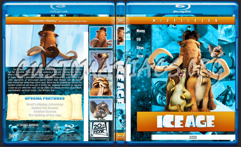 Ice Age blu-ray cover