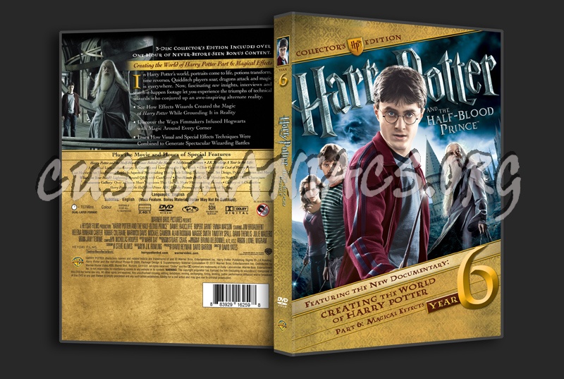 Harry Potter and the Half-Blood Prince Collector's Edition dvd cover