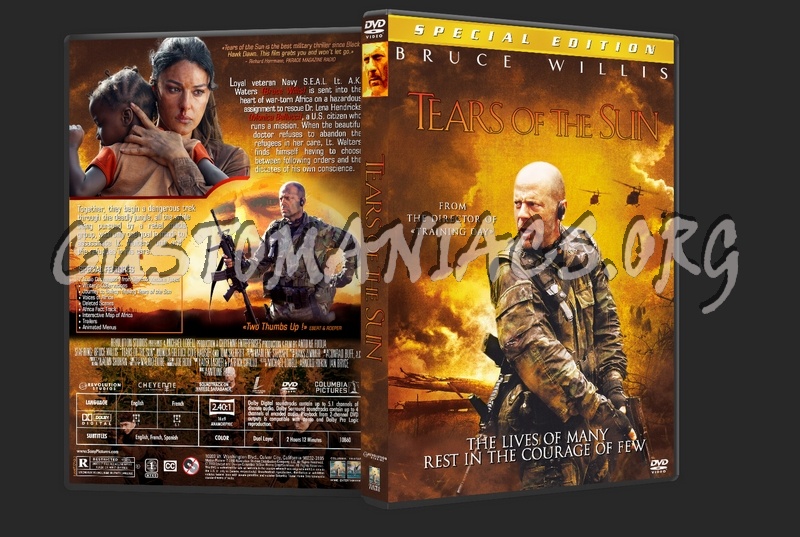 Tears of the sun dvd cover