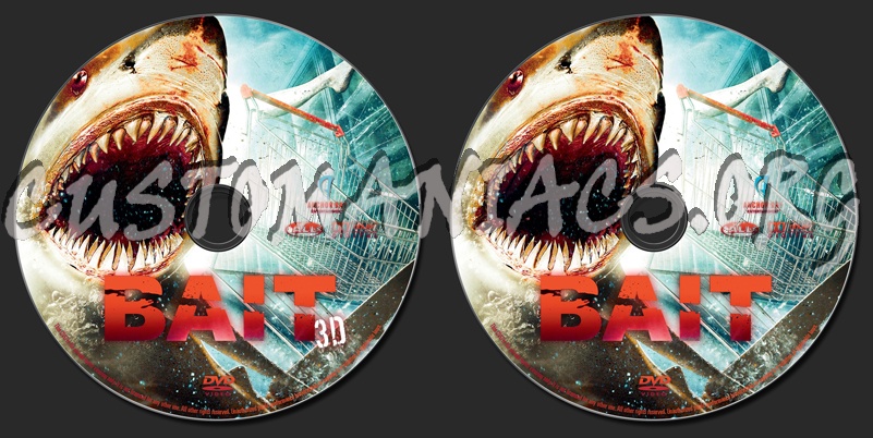 Bait 3D dvd label