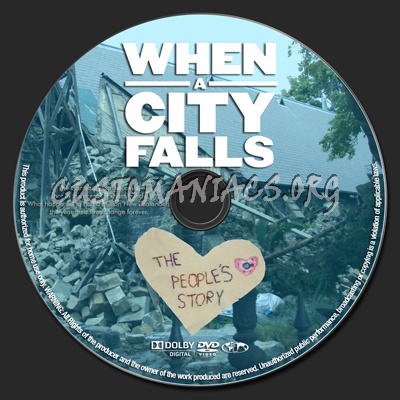 When a City Falls dvd label