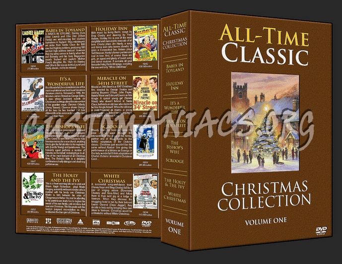 Classic Christmas Collection Volume 1 - 8 dvd cover