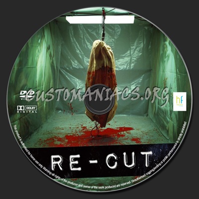 Re-Cut dvd label