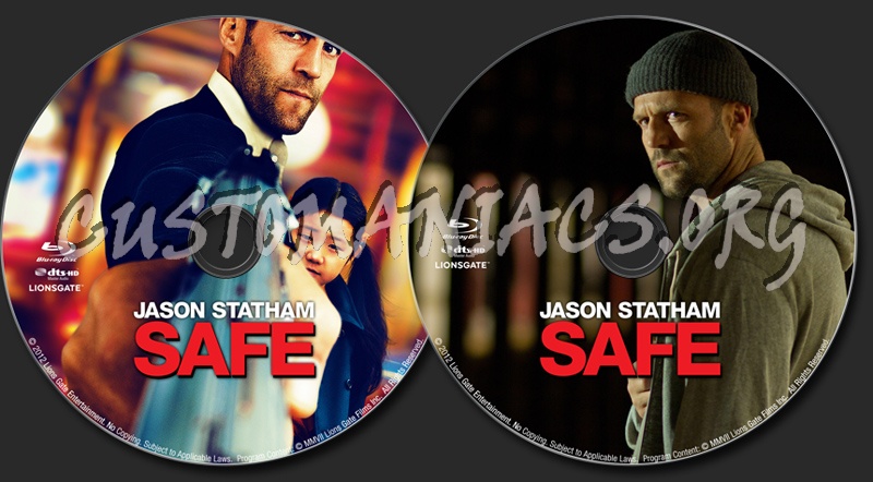 Safe blu-ray label