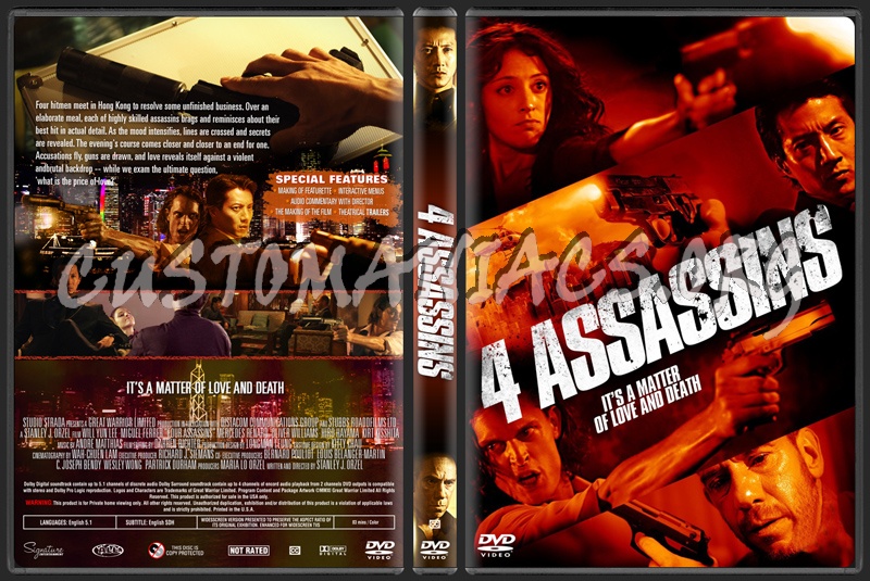 4 Assassins (aka Far Away Eyes) dvd cover