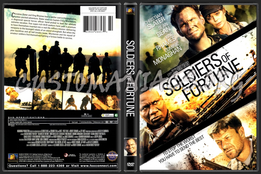 Soldiers Of Fortune dvd cover