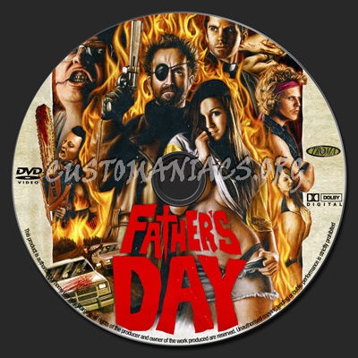 Father's Day dvd label