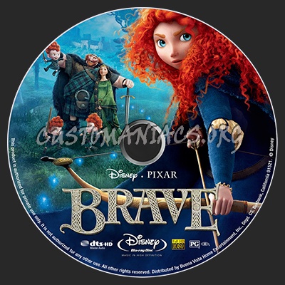 Brave blu-ray label