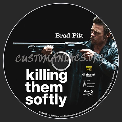 Killing Them Softly blu-ray label