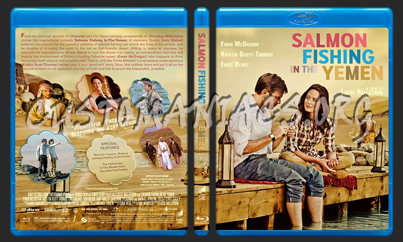 Salmon Fishing In The Yemen blu-ray cover