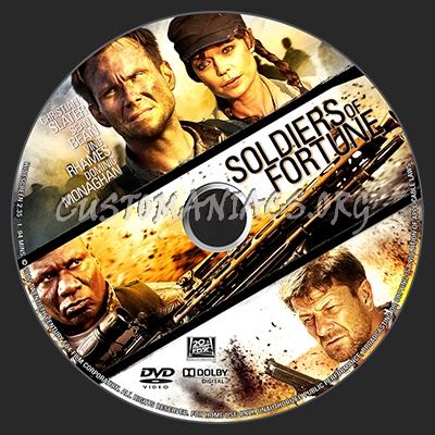 Soldiers of Fortune dvd label