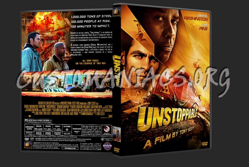 Unstoppable dvd cover