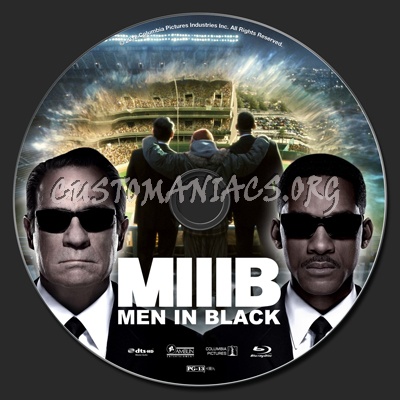 Men In Black III (3) blu-ray label