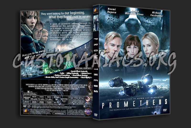 Prometheus dvd cover