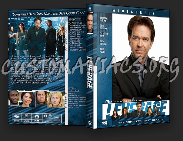 Leverage dvd cover