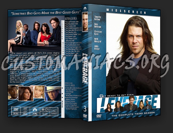 Leverage dvd cover