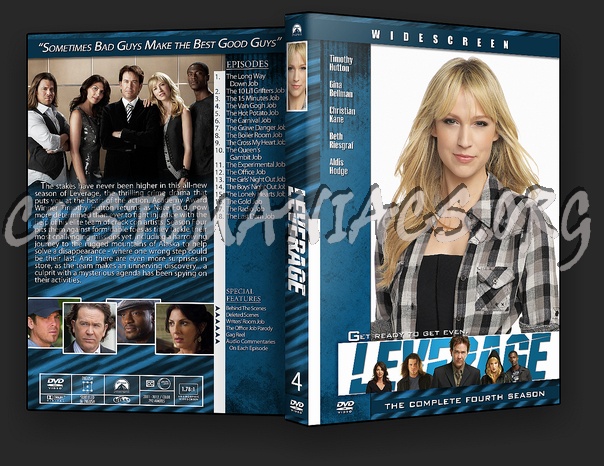 Leverage dvd cover