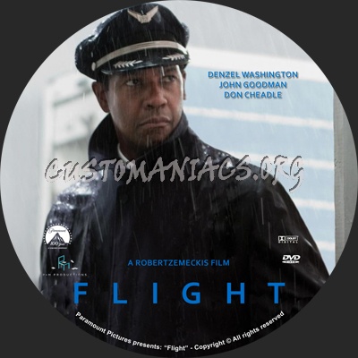 Flight dvd label