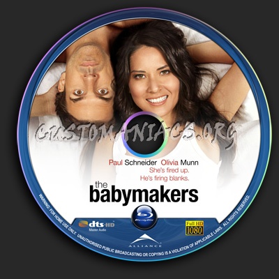 The Babymakers blu-ray label