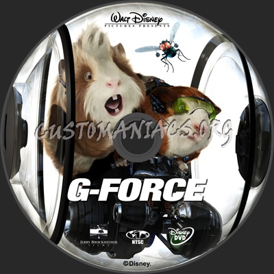 G-force dvd label