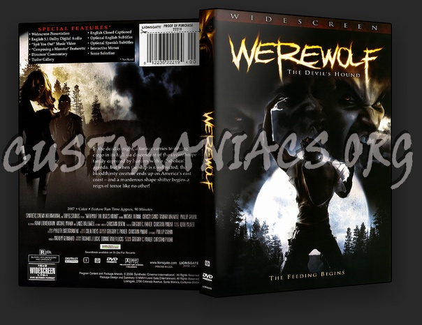 Werewolf The Devil's Hound dvd cover