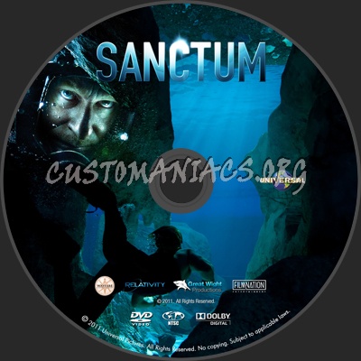 Sanctum dvd label