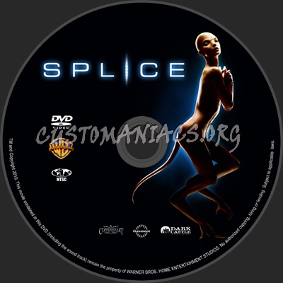 Splice dvd label