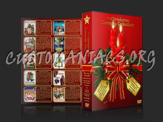 Download The Christmas Comedy Collection Dvd Cover Dvd Covers Labels By Customaniacs Id 118062 Free Download Highres Dvd Cover Yellowimages Mockups