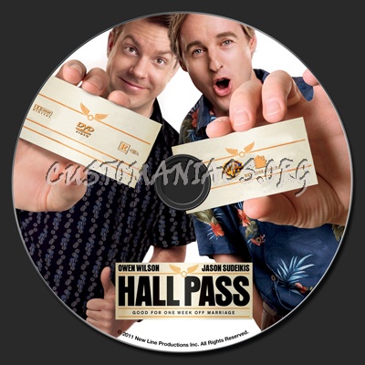 Hall Pass dvd label