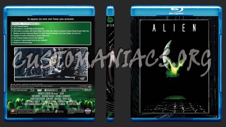 Alien Anthology blu-ray cover