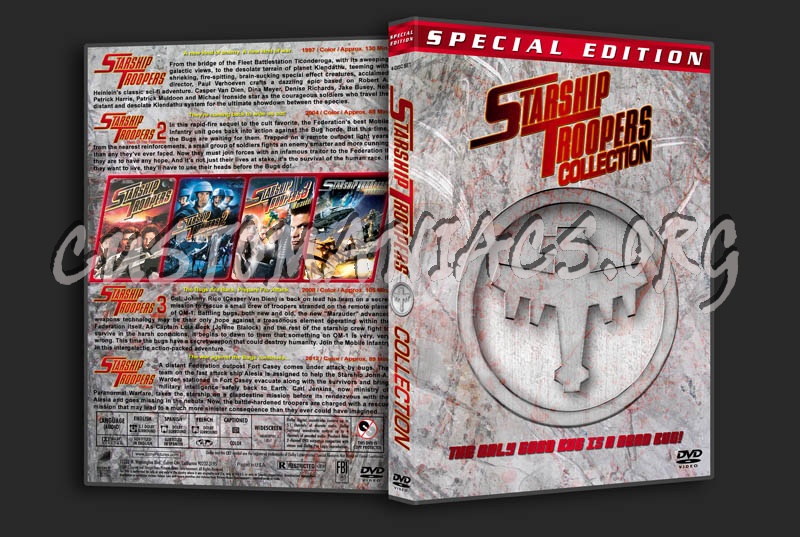 Starship Troopers Collection dvd cover