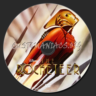 The Rocketeer (1991) dvd label